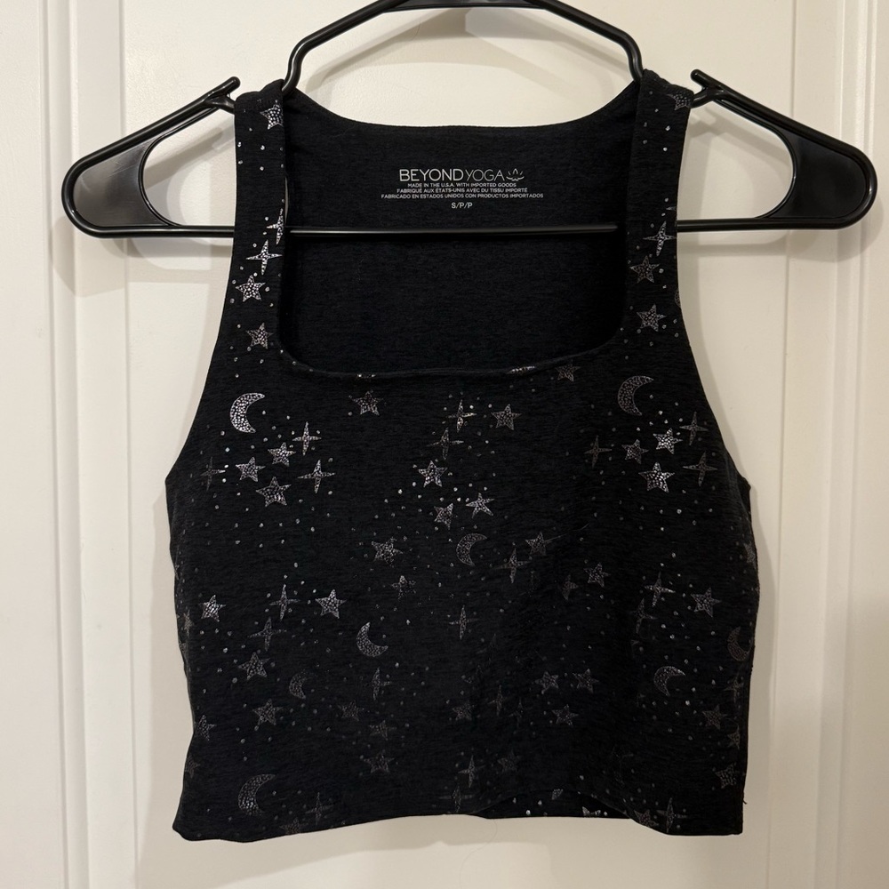 Beyond Yoga Softshine Focus Charcoal Tank Top